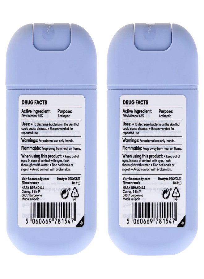 HAAN Hydrating Hand Sanitizer - Morning Glory for Unisex - 1.01 oz Hand Sanitizer - Pack of 2 - Image 2